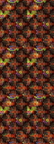 Raster çiçek desenli çiçek deseni, yapraklar, dekoratif elementler, sıçrama, lekeler, el çizimi kontur çizgileri ve Doodle çizim stili, grafik raster çizim çizimi.