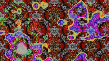 Tekrar eden çiçek arkaplanı, zarif gri ve kahverengi çiçek duvar kağıdı. Gri ve kahverengi renkler üzerine çiçek desenli çizimler, el yapımı papatyalar, papatyalar..