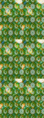 Güzel suluboya çiçekler, parlak resimler ilham verici yeşil ve nötr çiçek desenli eskiz arka planı. Raster..