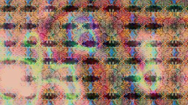 Raster Çiçek İllüstrasyonu 'nun şirin tekstili. Bej ve nötr renklerdeki etnik çiçeklerle zarif bir eskiz deseni..