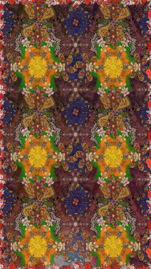 Karalama elementleri. Çizim çiçek deseni duvar kağıdı, web sitesi arka planı, ambalaj kağıdı, davetiye, broşür, afiş veya web sitesi için kullanılabilir. El çizimi Raster illüstrasyonu.