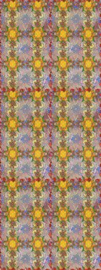 Tonda. Sulu Boya Dikişsiz desen buket çiçek. Güzel desen dekorasyon ve tasarım için. Trendy yazdırma. Çiçek suluboya çizimler ve zarif desen.