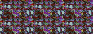 Küçük mavi ve kahverengi çiçeklerle oldukça eski bir besin torbası deseni. Tekstil, kumaş, kapaklar, duvar kağıtları, baskı, paket, koleksiyon defteri, örgü, dekupaj için çiçek arkaplanı..