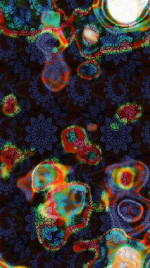 Gri ve siyah renkli çiçekler. Küçük çiçekte sevimli çiçek deseni var..