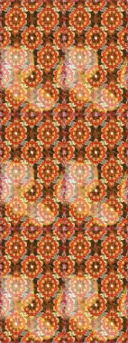 Küçük bir alan derinliği. Lüks mobilyalar. Klasik mobilya tarzı. Kahverengi ve turuncu arka plan, altın kaplamalı. Kusursuz ahşap oyma. Kahverengi, turuncu ve altın elementli desen.