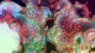 Tarafsız renkler. El çizimi, soyut ve süslü elementler. Suluboya resim taklit Raster çizimi. Klasik çiçekler. Yaz çiçekleri teması.