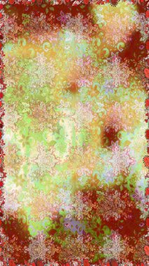 Tarafsız ve bej renkli çiçekler. Raster düz çiçekleri pürüzsüz desen. Tasarım hediye paketi, tebrik kartları, posterler ve afiş tasarımı.