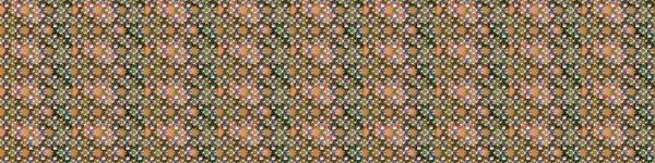 Motley illüstrasyonu. Küçük çiçekte güzel bir desen. Moda baskıları için zarif bir şablon. Çiçekli bahar çiçekleri. Küçük renkli çiçekler..