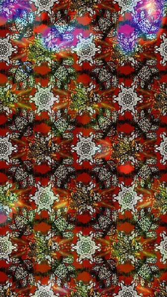 Güzel çiçek deseni. Kahverengi ve gri renkli çiçekler. Renkli Bahar Teması eskiz kalıbı. Düz Çiçek Elementleri Tasarımı.