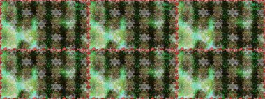 Raster illüstrasyonunda kusursuz çiçek deseni. Renkli Bahar Temalı Kusursuz Arkaplan. Düz Çiçek Elementleri Tasarımı. Güzel kumaş deseni.