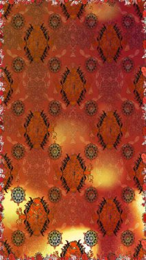 Küçük renkli çiçekler. Moda baskıları için zarif bir şablon. Çiçekli bahar çiçekleri. Küçük çiçekte güzel bir desen. Motley illüstrasyonu.