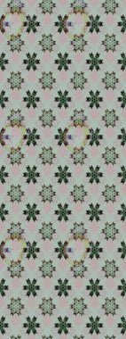 Çiçekli karalama şeklinde Raster çiçek deseni. Gri ve nötr renkte çiçekler. Yumuşak, bahar çiçekli arka plan.