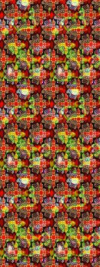 Suluboya desenli çiçek deseni. Ton halinde. Çiçeğin suluboya çizimlerinin mükemmel deseni. Dekorasyon ve tasarım için güzel bir desen. Moda yazdırma.