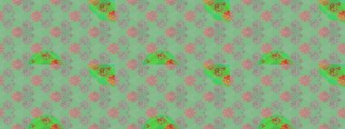Çiçekli çiçek deseni, suluboya. Süslü kumaş deseni. Raster deseni.