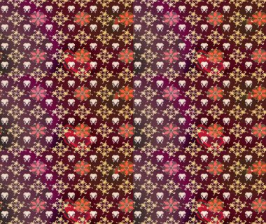 Taşralı şıklığı. Tekstil, duvar kâğıdı, kapaklar, yüzey, baskı, hediye paketi, hatıra defteri, dekupaj. Özgürlük stili Millefleur 'lar. Küçük yabani çiçeklerdeki halk modelini çiz..