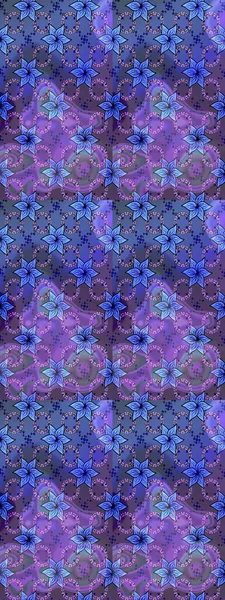 Düz Çiçek Elementleri Tasarımı. Chichi 'nin kumaş kalıbını çiz. Raster illüstrasyonu. Çiçek deseni. Renkli Bahar Teması çizim şablonu.