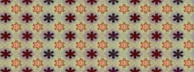 Gri ve nötr renkte çiçekler. Renkli Yaz Temalı eskiz kalıbı. Düz Çiçek Elementleri Tasarımı. Raster illüstrasyonunda çiçek deseni çizimi.