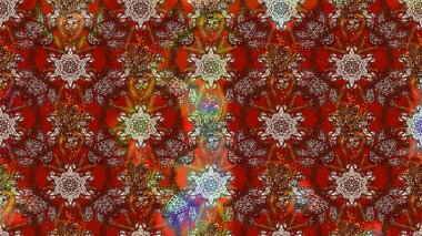 Doodle çiçekler ve dalları, otlar ve çiçekler. Elle çizilmiş. Raster resim. Güzel kumaş deseni.