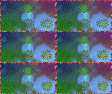 Raster güzel kumaş deseni. Soyut zerafet çiçek arka plan ile seamless modeli.