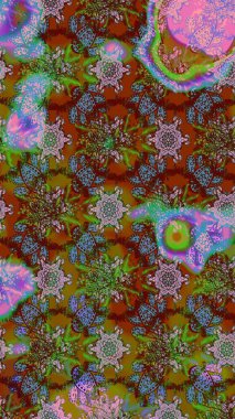 Eskiz Vintage Çiçek Deseni. Raster Kalça dokusu deseni.