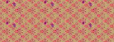 Küçük çiçekteki sevimli çiçek deseni. Tony 'nin kumaş kalıbını çiz. Modaya uygun kumaş deseni. Raster illüstrasyonu.