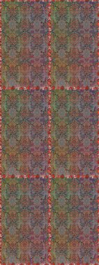 Kahverengi ve gri renkli çiçekler. Düz Çiçek Elementleri Tasarımı. Renkli Bahar Temalı Kusursuz Arkaplan. Çiçeksiz desenli arka plan, yaz çiçekleri..