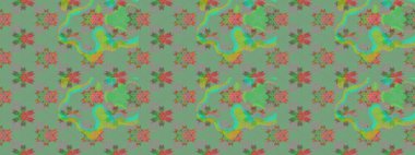 Raster çiçek desenli çiçek deseni, yapraklar, dekoratif elementler, sıçrama, lekeler, el çizimi kontur çizgileri ve Doodle çizim stili, grafik raster çizim çizimi.