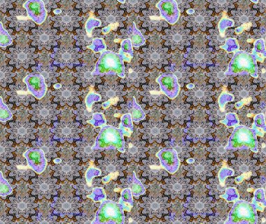 Tekstil veya kitap kapakları, imalat, duvar kağıtları, baskı, hediye paketi ve yapıştırma kitabı için çiçek eskizi geçmişi. Raster illüstrasyonu. Küçük ölçekli çiçeklerdeki basit sevimli desen.