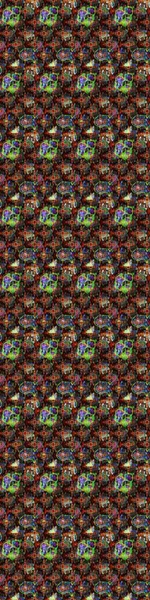 Çocuksu tasarım. Kahverengi ve siyah arka planda. Tekstil, kumaş, ambalaj, hatıra defteri için hoş bir çiçek arkaplanı. Elle çizilmiş karalama çiçekleri ile Raster çizim deseni.