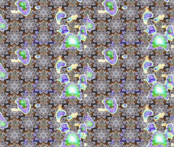 Tekstil veya kitap kapakları, imalat, duvar kağıtları, baskı, hediye paketi ve yapıştırma kitabı için çiçek eskizi geçmişi. Raster illüstrasyonu. Küçük ölçekli çiçeklerdeki basit sevimli desen.