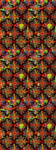 Küçük renkli çiçekler. Çiçekli yaz çiçekleri. Robot resim. Küçük çiçekte güzel bir desen. Moda baskıları için zarif bir şablon. Motley illüstrasyonu.