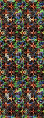 Nazik romantik baskı. Bahar mevsimi. Raster güzel bir çiçek deseni çizmiş. Tatil havası..