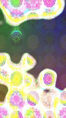 Güzel kumaş deseni. Güzel suluboya yaz çiçekleri deseni..