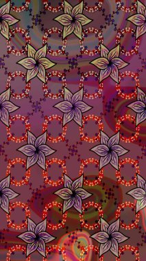 Çiçekli bahar çiçekleri. Motley illüstrasyonu. Moda baskıları için zarif bir şablon. Küçük renkli çiçekler. Küçük çiçekte şirin desenler.