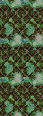 Raster Şirin kumaş deseni. Eskiz klasiği. Renkli Bahar Teması eskiz kalıbı. Düz Çiçek Elementleri Tasarımı.