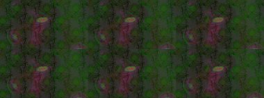 Nazikçe, güzel çiçek arkaplanı. Çiçekli karalama şeklinde Raster çiçek deseni. Yeşil ve gri renkte çiçekler.