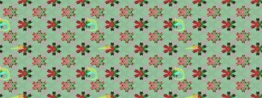 Çiçek buketleriyle klasik bir eskiz şekli. Tarafsız ve gri renklerde. Raster illüstrasyonu.