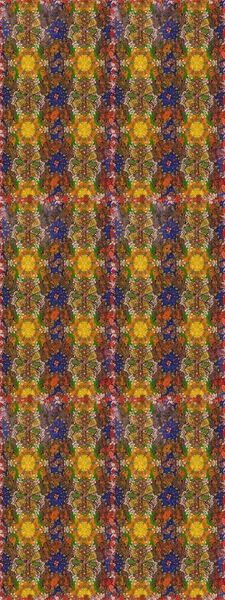 Güzel kumaş deseni. Raster suluboya deseni, narin çiçekler, kahverengi ve turuncu çiçekler, tebrik kartı şablonu..