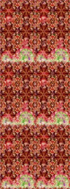 Soyut duvar kâğıdı, ambalaj dekorasyonu. Kış sembolü, Mutlu Noeller, Mutlu yıllar 2019. Kırmızı ve kahverengi renklerde Raster altın deseni. Altın kar taneleri basit, pürüzsüz desen.