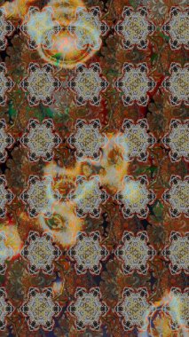 Düz Çiçek Elementleri Tasarımı. Renkli Bahar Teması eskiz kalıbı. Parlak arkaplan eskiz desenli çiçekli fantezi tasarımı.