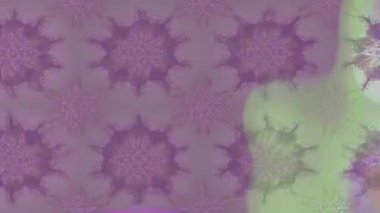 Renkli unsurlarla hareketli arka plan görüntüleri. Çiçekler. Eski model. Bayrak tarzı. Video kaydı. Şablon. Döngü. Kusursuz.. 