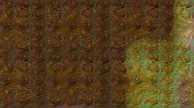 Renkli unsurlarla hareketli arka plan görüntüleri. Çiçekler. Eski model. Bayrak tarzı. Video kaydı. Şablon. Döngü. Kusursuz.. 