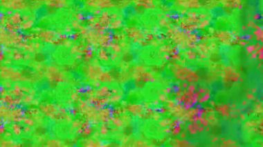 Renkli unsurlarla hareketli arka plan görüntüleri. Çiçekler. Eski model. Bayrak tarzı. Video kaydı. Şablon. Döngü. Kusursuz.. 