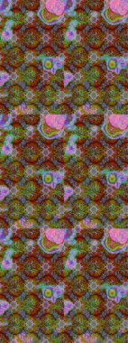 Eskiz Vintage Çiçek Deseni. Raster Kalça dokusu deseni.