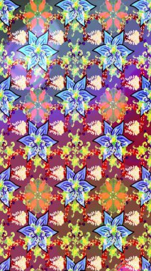 Raster hisseleri. Suluboya, elle çizilmiş. Eskiz arkaplan modeli. Tarafsız ve mavi çiçekler.