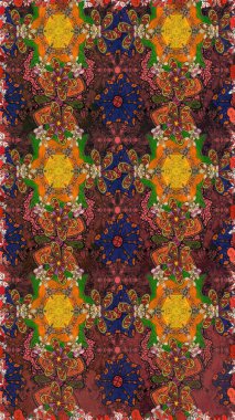 Güzel kumaş deseni. Güzel suluboya çiçek buketi pürüzsüz desen.