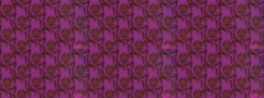 Mor ve kahverengi renklerde. Raster illüstrasyonu. Mor ve kahverengi renkte mor ve kahverengi papatya deseni.