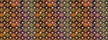 Raster deseni. Botanik çizim kalıbı. Suluboya etkisi. Organik elementler.