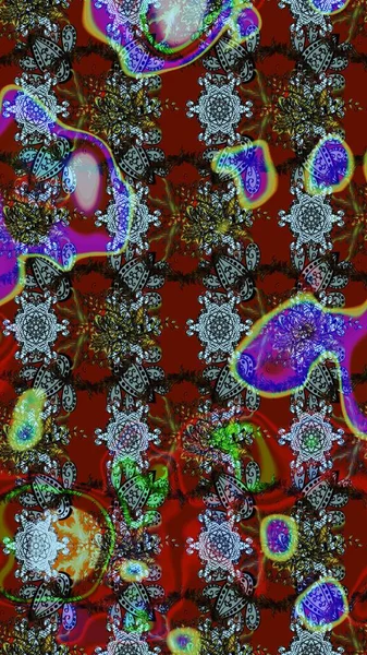 Çiçek arkaplan. - Kırmızı ve kahverengi çiçekler. Çiçek kolajı. Çiçek kompozisyonu. Doğa. Raster deseni. Küçük çiçekte güzel desen var..