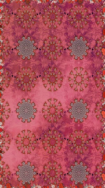 Yaz çiçekleri teması. Klasik çiçekler. Suluboya resim taklit Raster çizimi. El çizimi, soyut ve süslü elementler. Pembe ve kırmızı renkler.